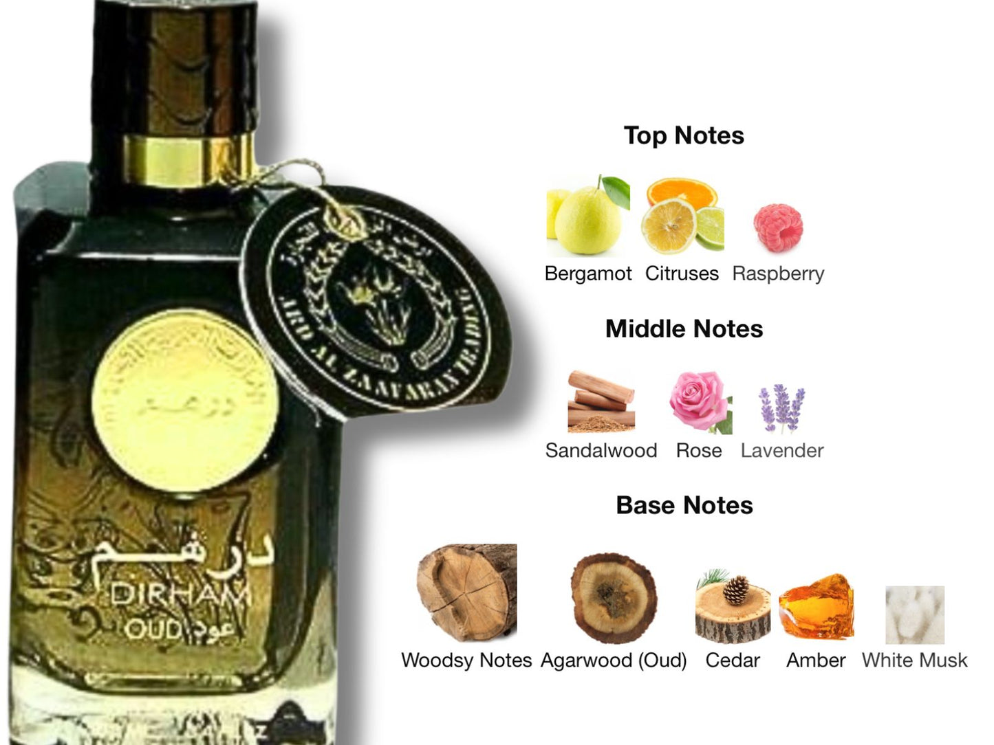 Ard Al Zaafaran Dirham Oud Eau De Parfum Spray