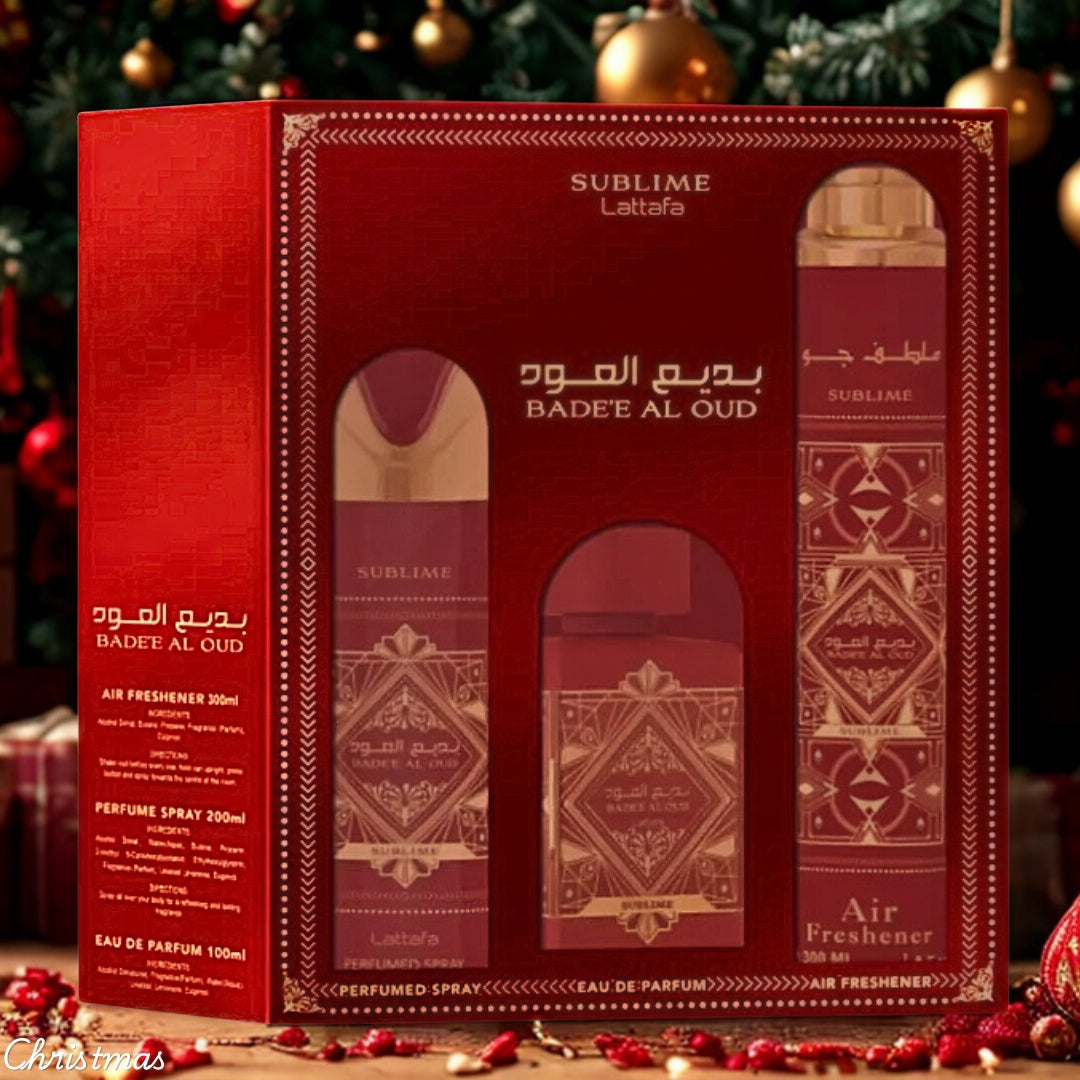 Lattafa Badee Al Oud Sublime Gift Set
