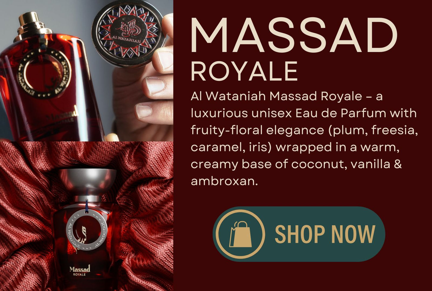 Massad Royale by Al Wataniah 100ml EDP Long Lasting