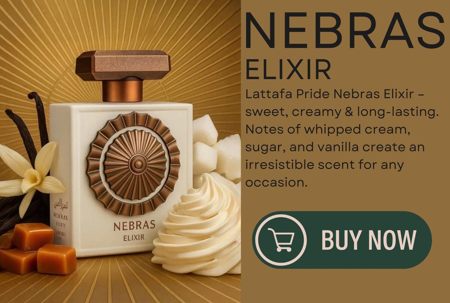 Nebras Elixir by Lattafa Pride 100ml EDP Unisex Perfume