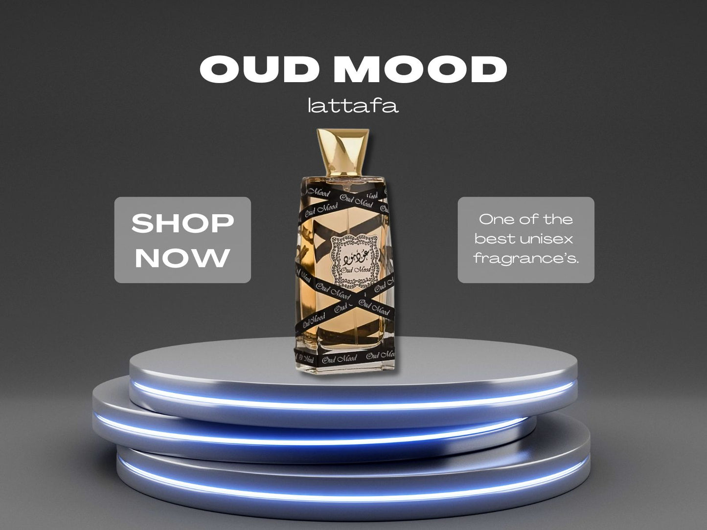 Oud Mood By Lattafa 100ml EDP Unisex Scent Long Lasting