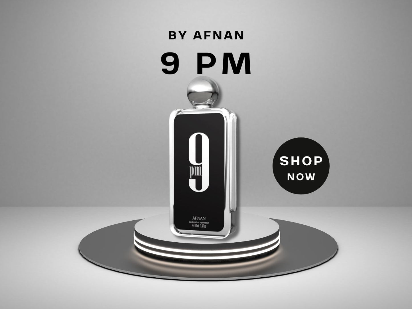 9PM by Afnan 100ml EDP Perfume for Men Long Lasting