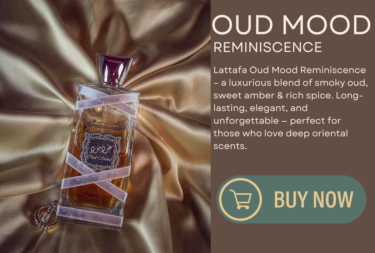 Oud Mood Reminiscence by Lattafa 100ml EDP Perfume