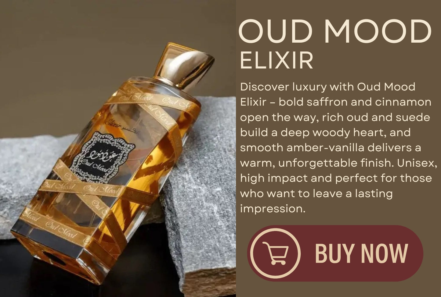 Oud Mood Elixir by Lattafa 100ml EDP Perfume