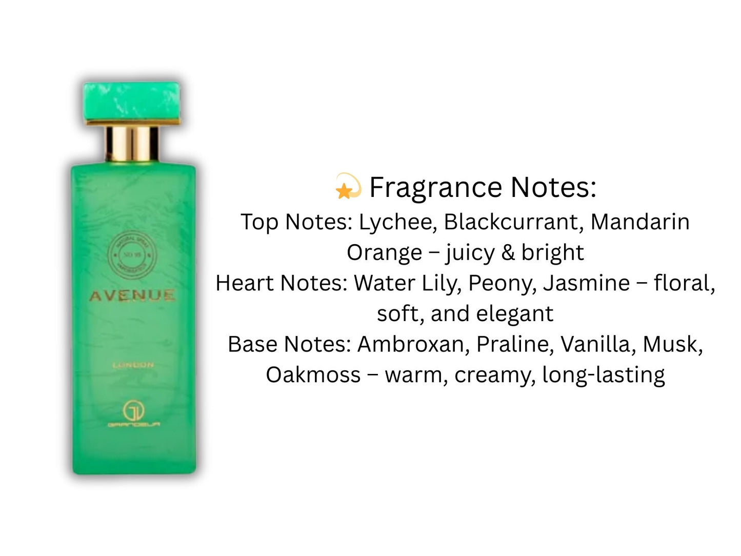 Avenue London EDP 100ml by Grandeur – For Women