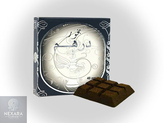 Dirham Bakhoor 40g by Ard Al Zaafaran – Gold or Silver Arabian Incense Bricks