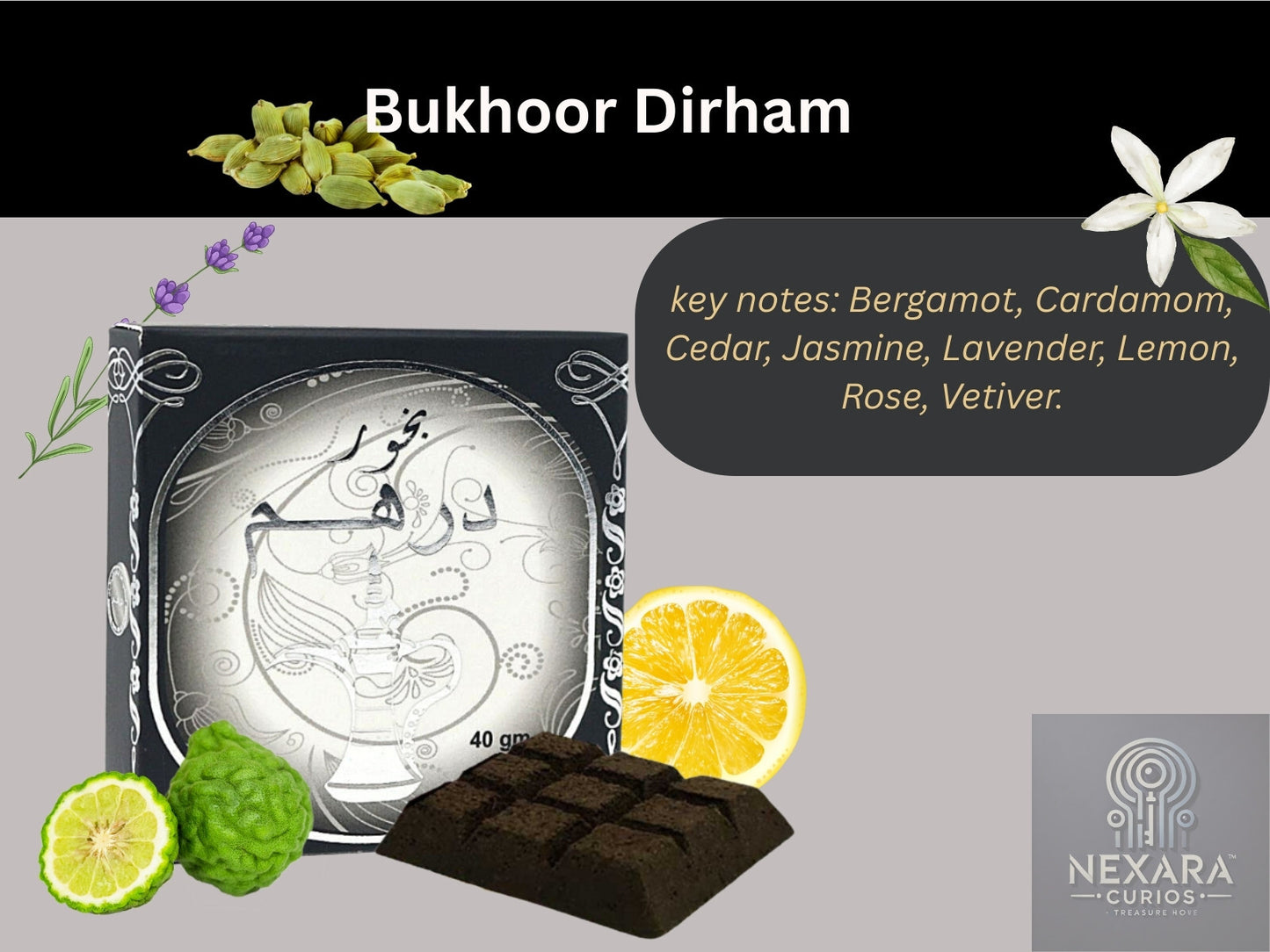 Dirham Bakhoor 40g by Ard Al Zaafaran – Gold or Silver Arabian Incense Bricks