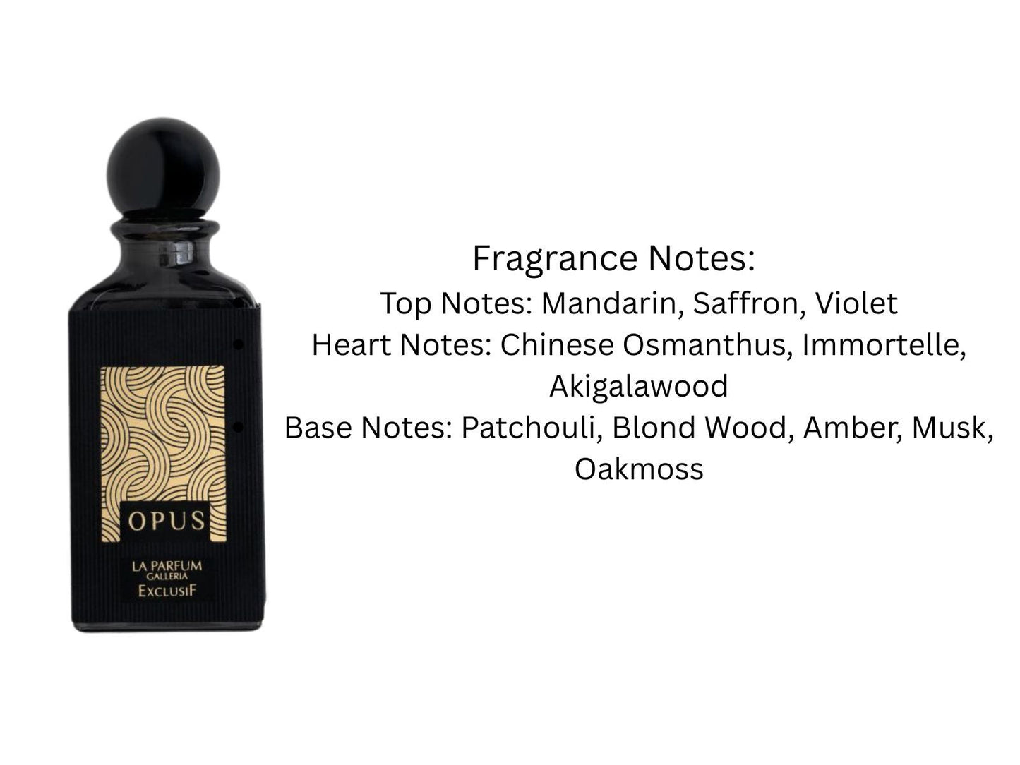 Opus Exclusif EDP 80ml by La Parfum Galleria – Unisex