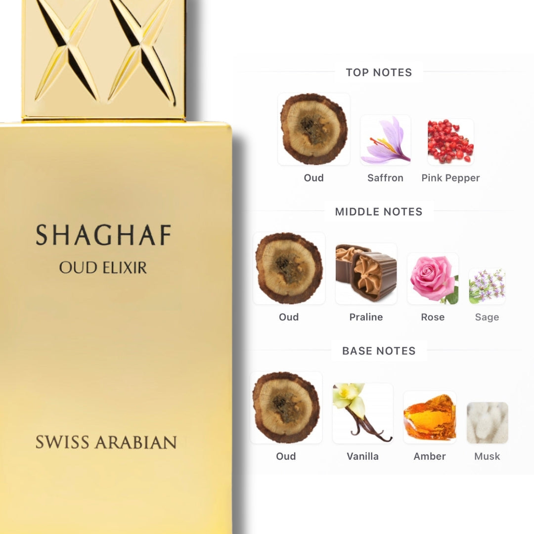 Shaghaf Oud Elixir by Swiss Arabian
