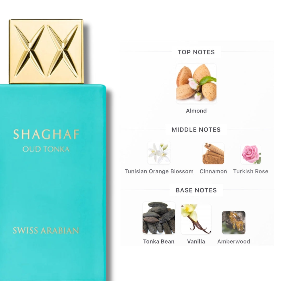 Shaghaf Oud Tonka by Swiss Arabian