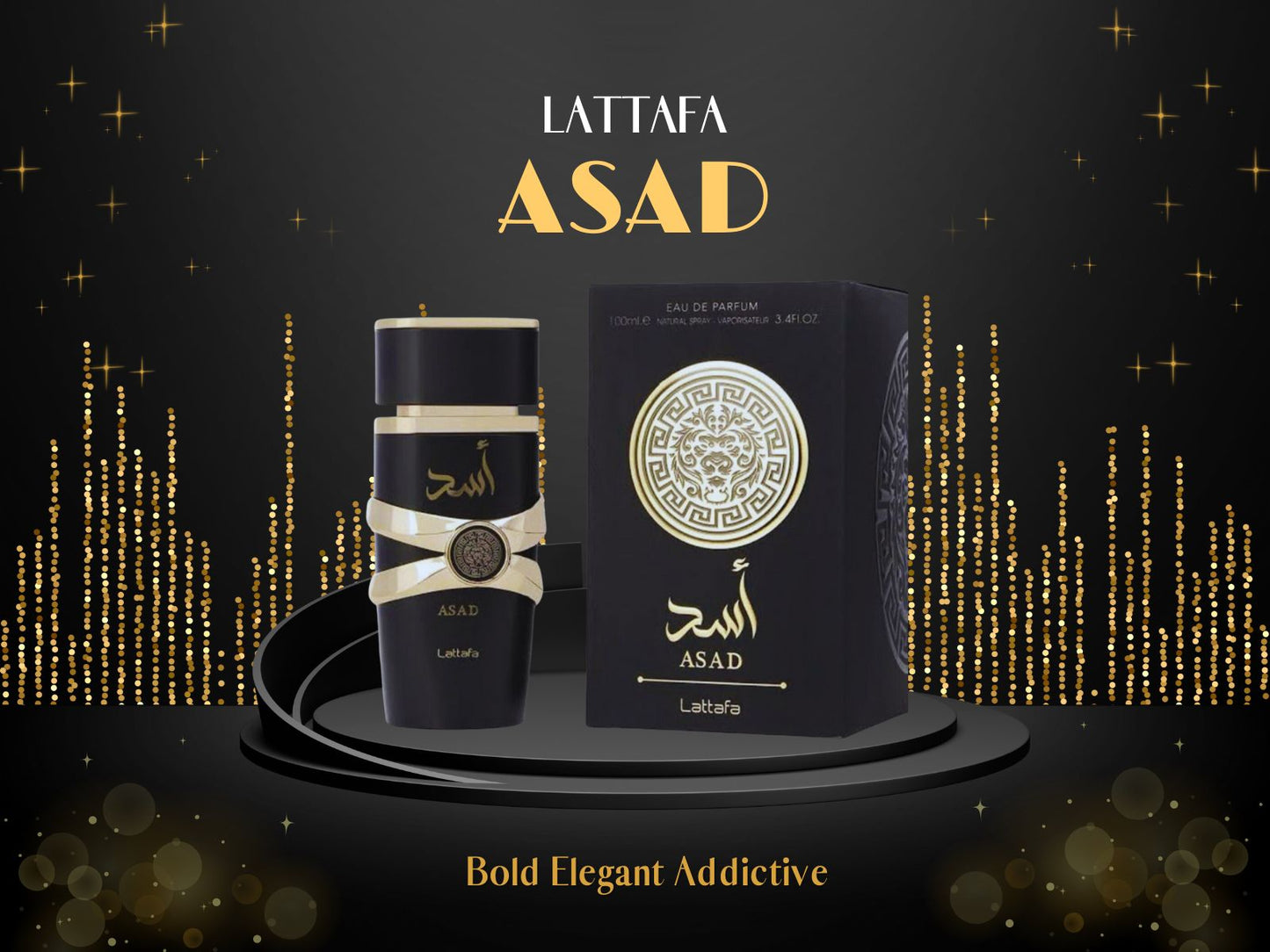 Asad By Lattafa 100ml EDP Perfume For Men